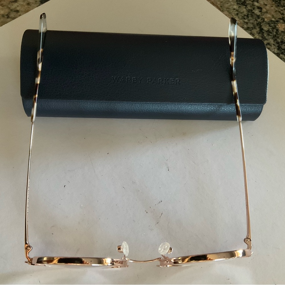 Warby Parker “Blair” Rose Gold Eyewear - Picture 7 of 8